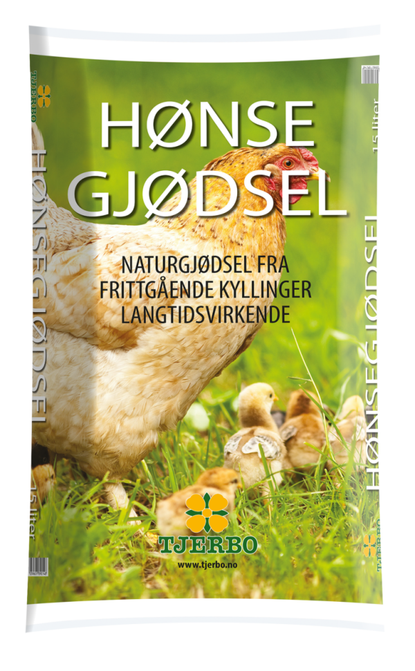 tjerbo hønsegjødsel 15l