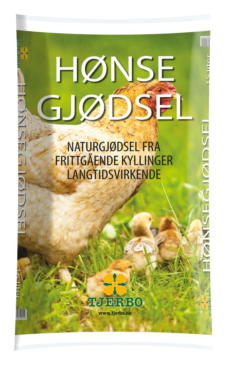 tjerbo hønsegjødsel 15l